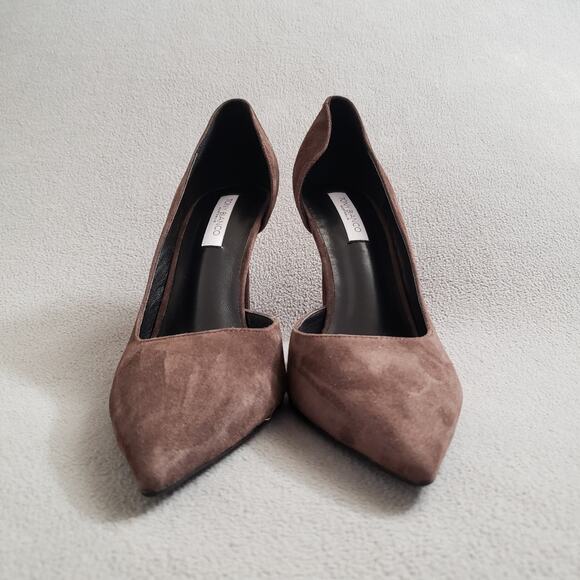 Tony‎ Bianco Alyx Heels in Espresso Suede Size 9.5 TONR-WZ730 Stiletto - Picture 2 of 11